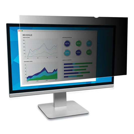 Frameless Blackout Privacy Filter for 24" Widescreen Flat-Panel Monitor, 16:10 Aspect Ratio