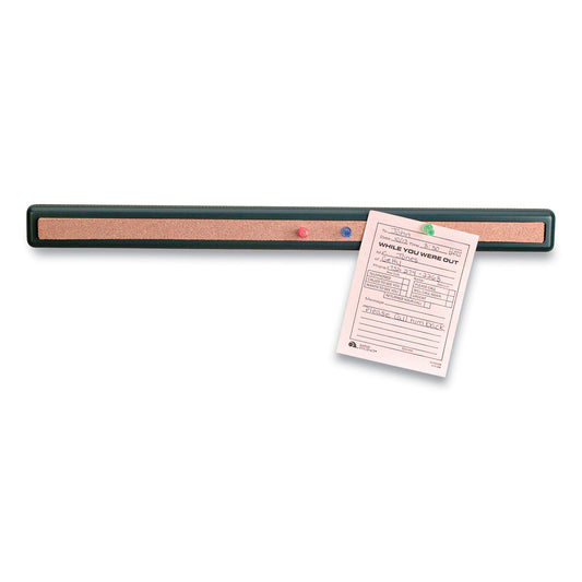 Verticalmate Plastic Cork Bar, 1.5" x 19", Gray