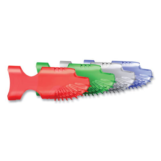 Tippi Micro-Gel Fingertip Grips, Size 5, Small, Assorted, 10/pack