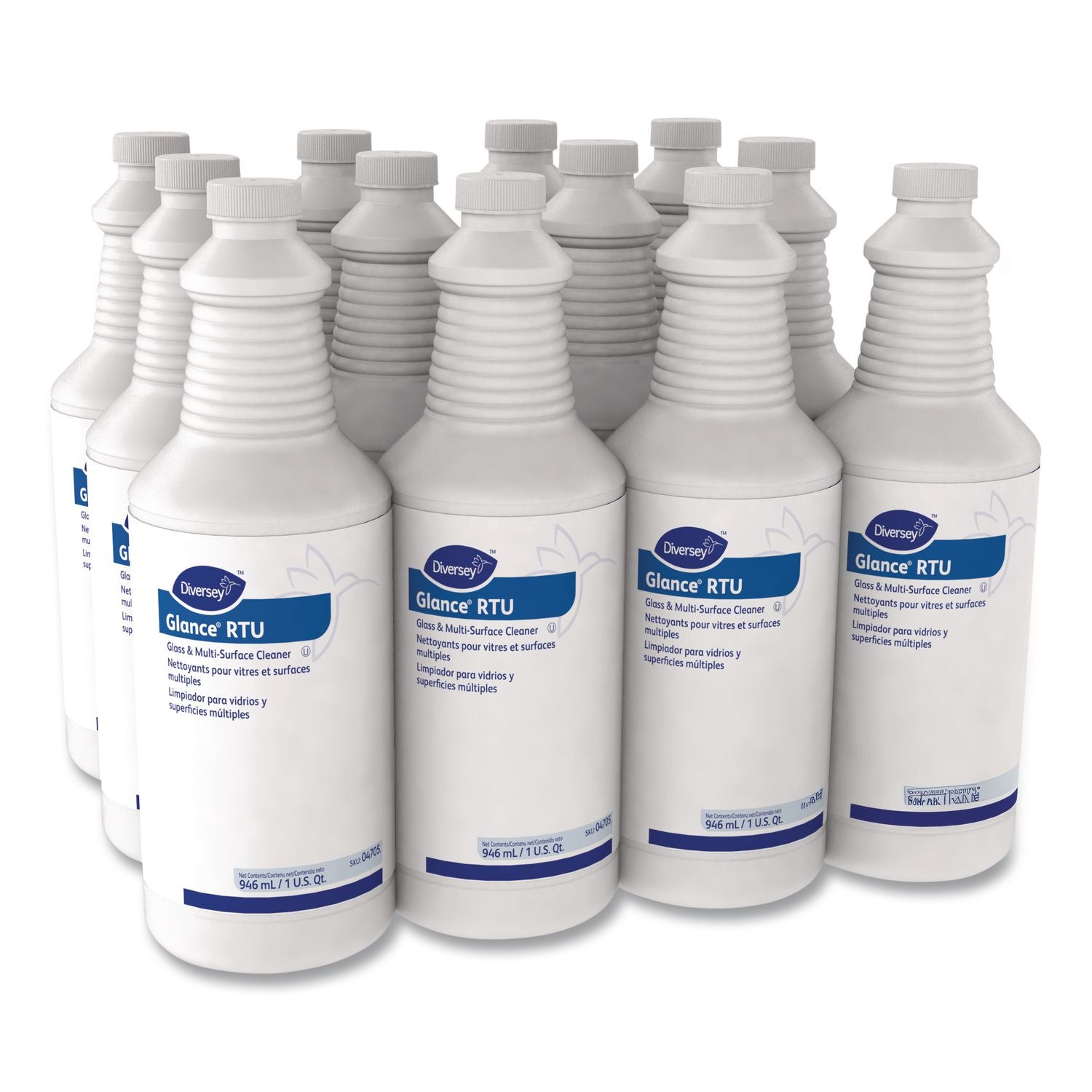 Glance Glass and Multi-Surface Cleaner, 32 oz Bottle