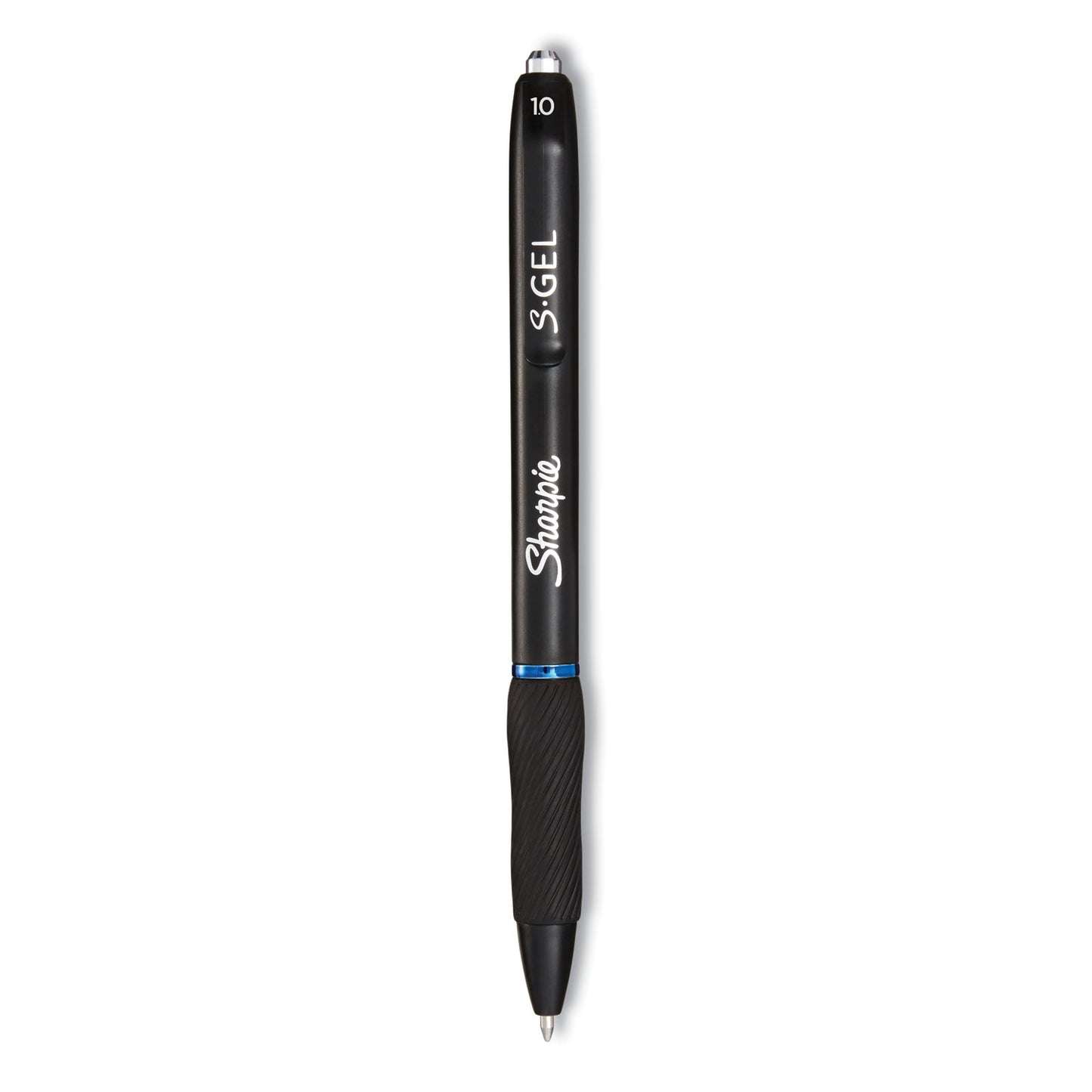 S-Gel High-Performance Gel Pen, Retractable, Bold 1 Mm, Blue Ink, Black Barrel, 36/pack