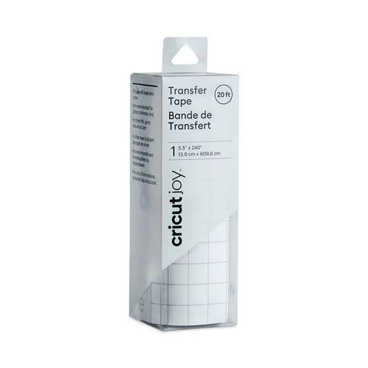 Joy Bulk Transfer Tape for Vinyl, 5.5" x 240", Clear