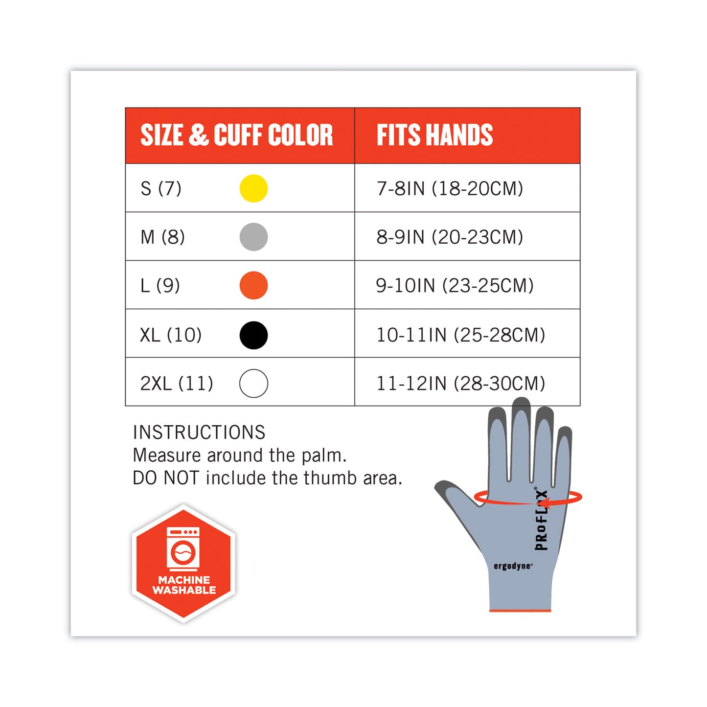 ProFlex 7025 ANSI A2 PU Coated CR Gloves, EN388: 2X42B, 9" Long, X-Large, Blue, Pair