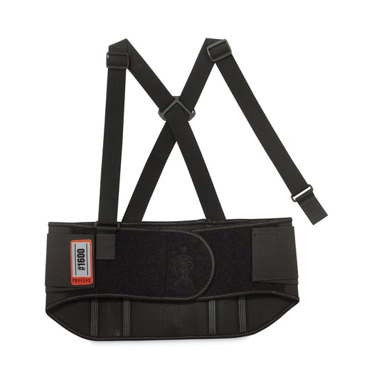 ProFlex 1600 Standard Elastic Back Support Brace, 2X-Large, 42" to 46" Waist, Black