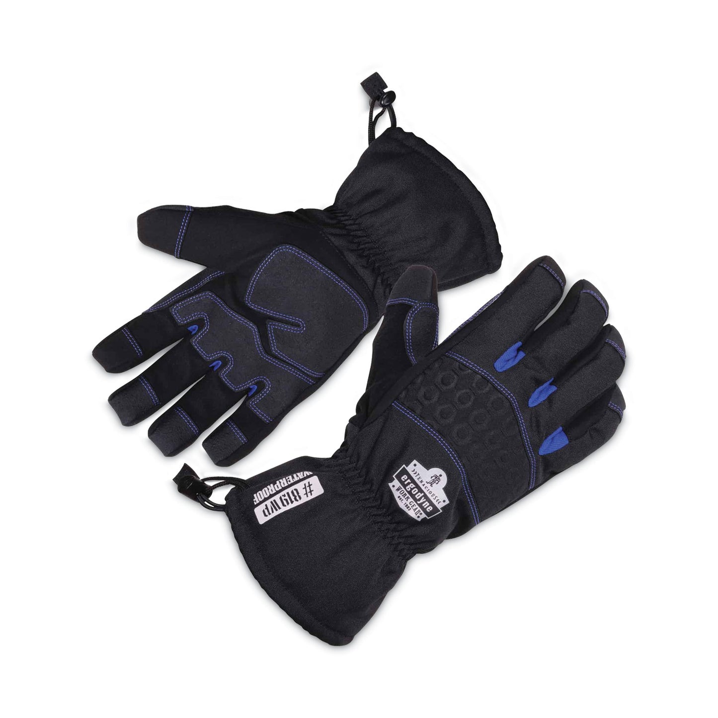 ProFlex 819WP Extreme Thermal WP Gloves, EN388: 4222B, 9" Long, X-Large, Black, Pair