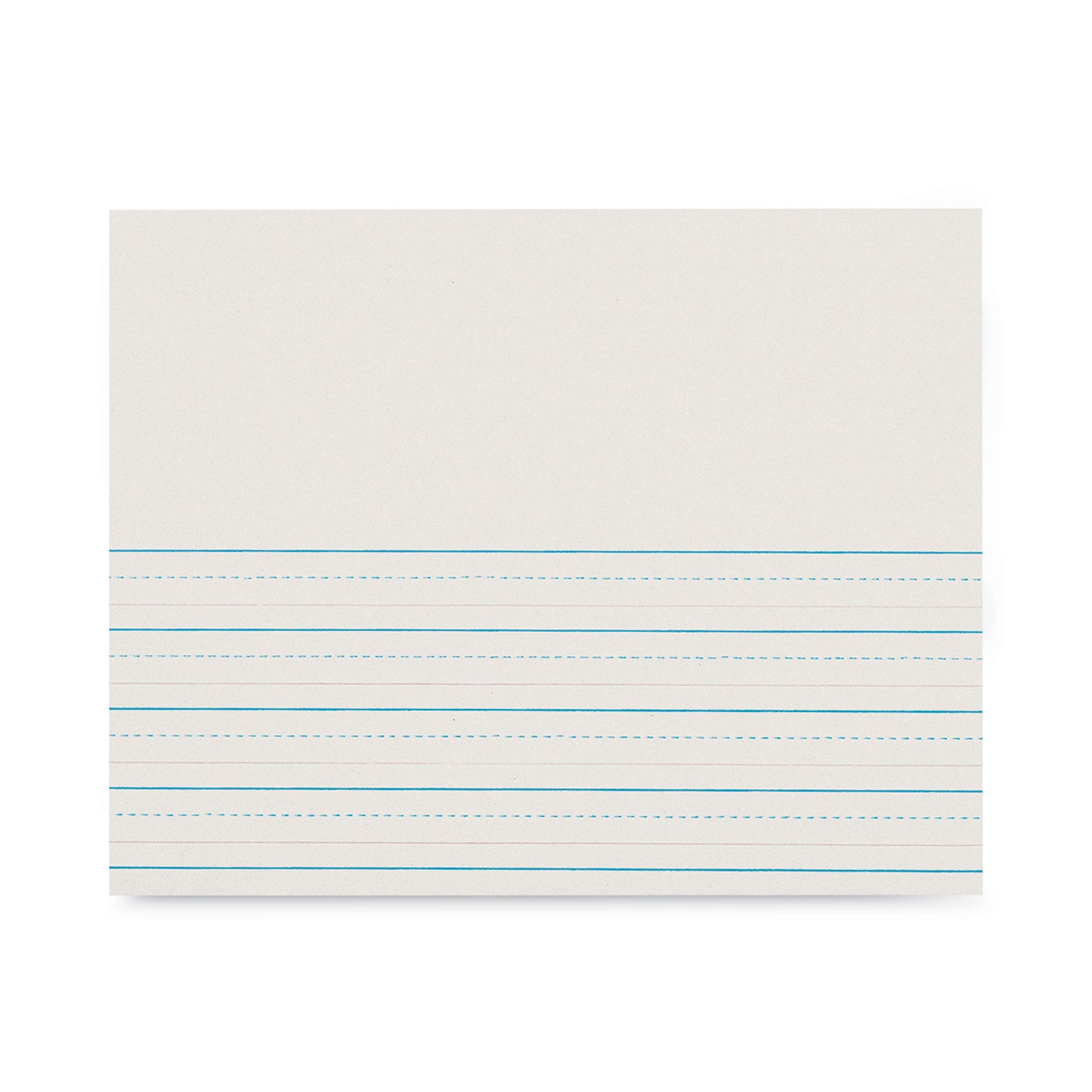Multi-Program Picture Story Paper, 30 lb Bond Weight, 5/8" Long Rule, One-Sided, 8.5 x 11, 500 Sheets/Ream