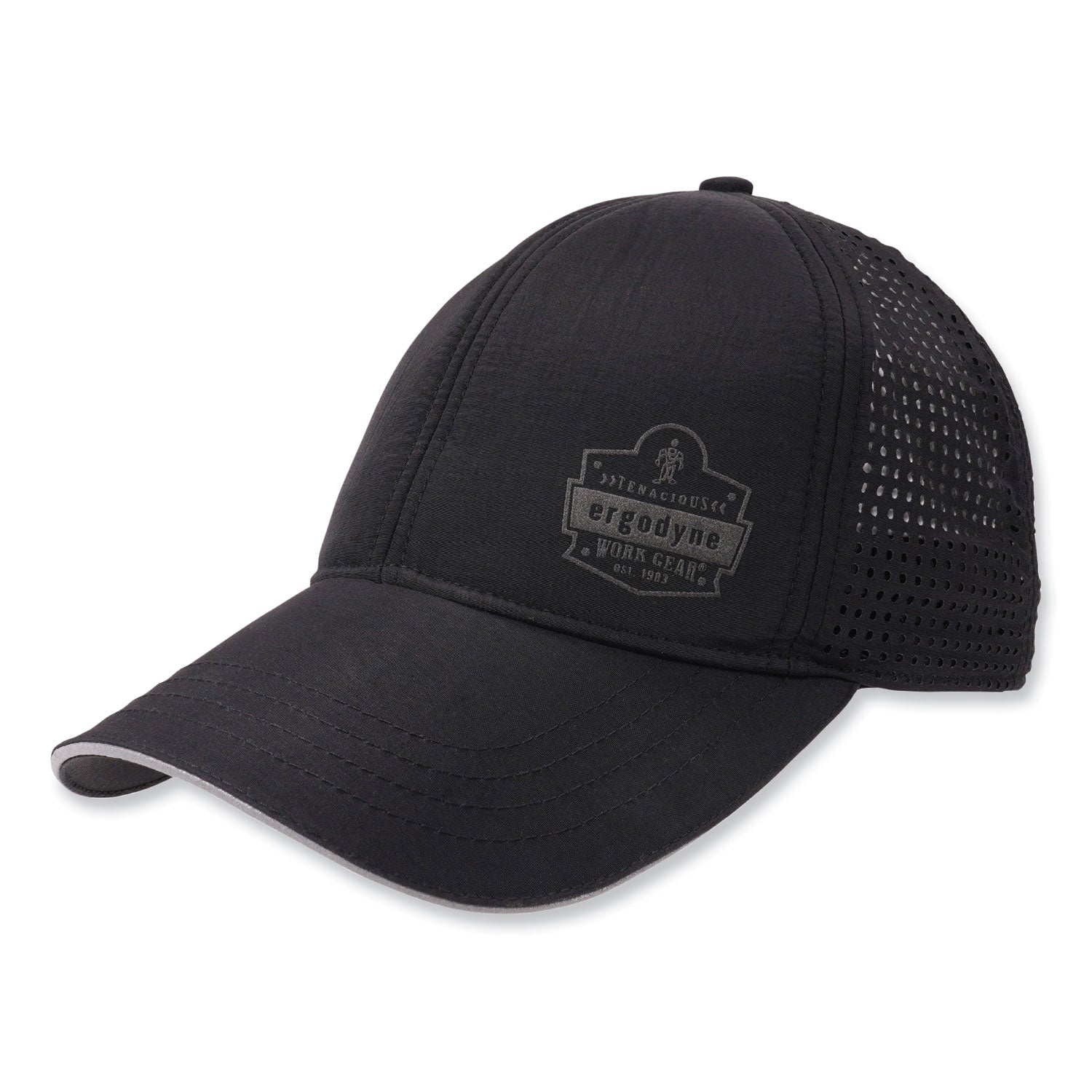 Chill-Its 8937 Performance Cooling Baseball Hat, Nylon/Polyester/Spandex, One Size Fits Most, Black