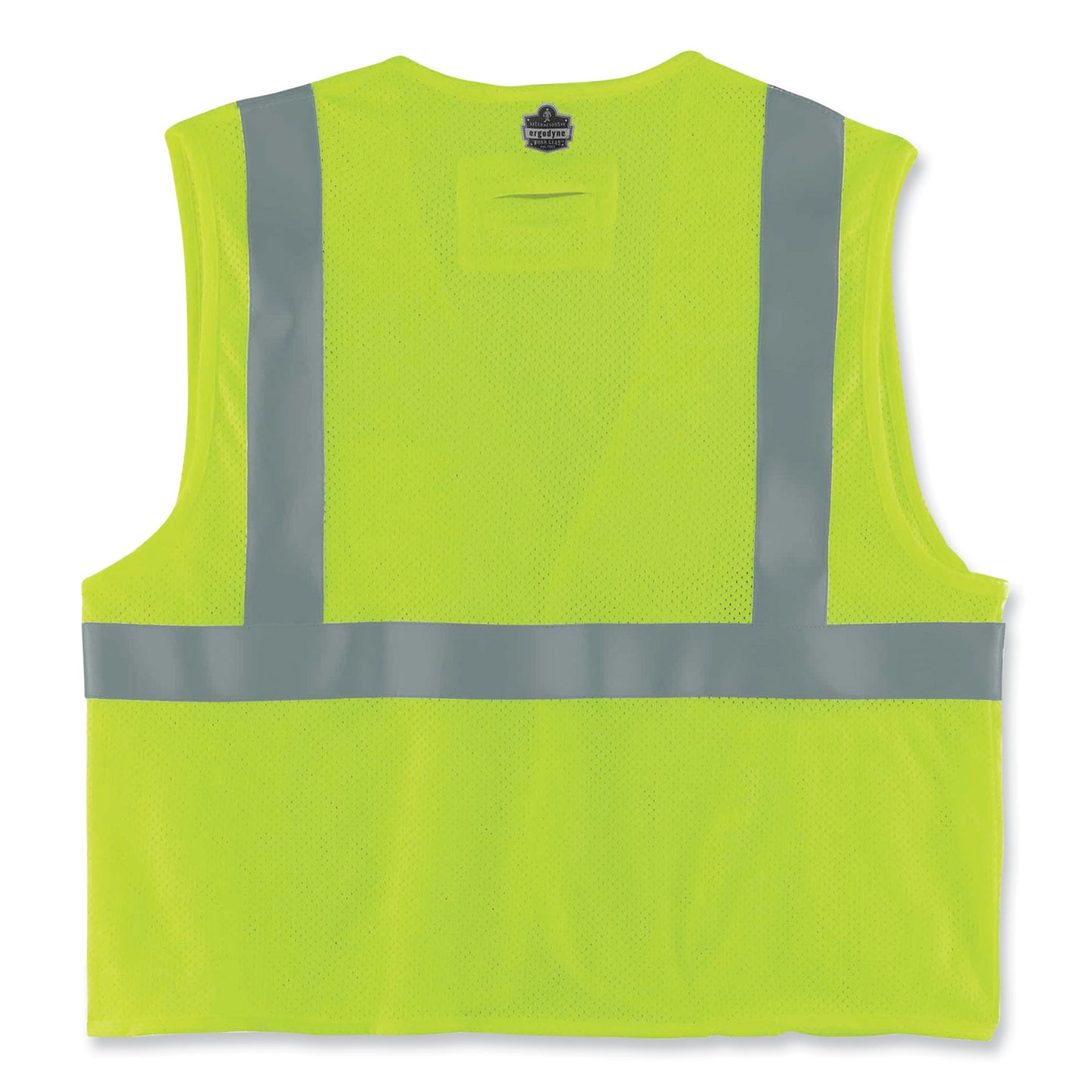 GloWear 8260FRHL Class 2 FR Safety Hook and Loop Vest, Modacrylic/Kevlar, 4X-Large/5X-Large, Lime