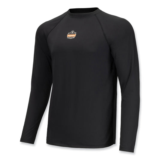 N-Ferno 6436 Long Sleeve Lightweight Base Layer Shirt, 3X-Large, Black