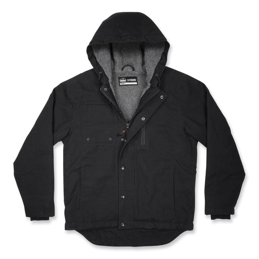 N-Ferno 6468 Duck Canvas Work Jacket, X-Large, Black