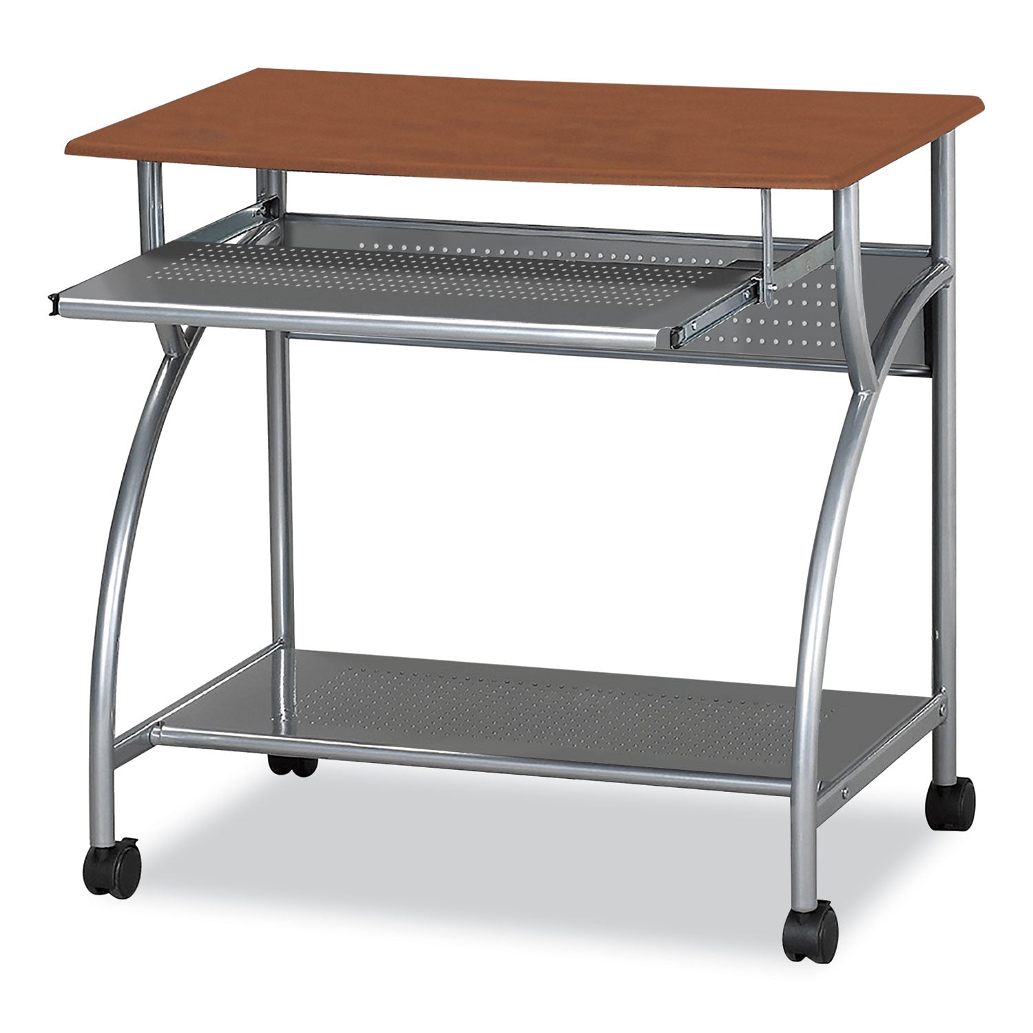 Eastwinds Series Argo PC Workstation, 31.5" x 19.75" x 30.25", Medium Cherry