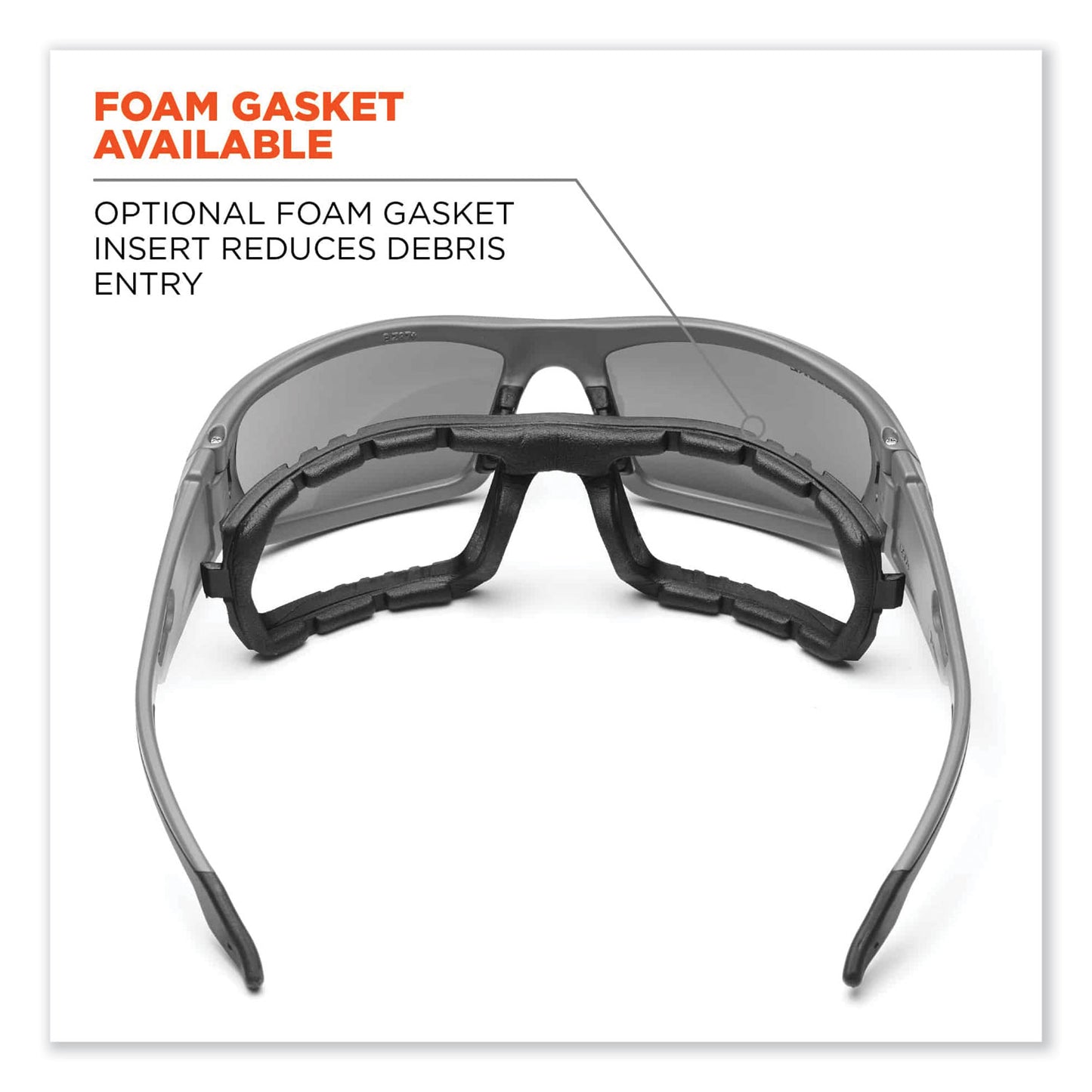 Skullerz Odin Safety Glasses, Kryptek Highlander Full Frame, Clear Dual Lens