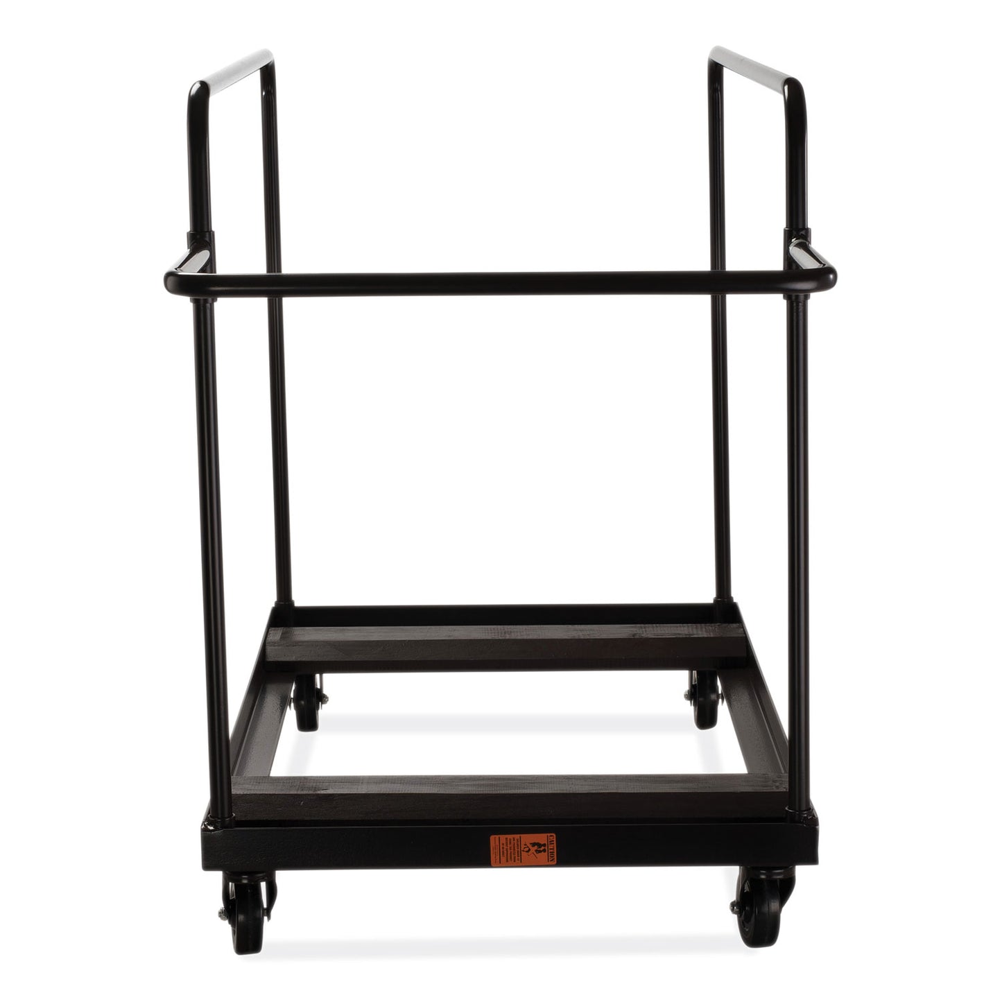 Folding Table Dolly for Round Tables, 660 lb Capacity, 40.5 x 28 x 61.5, Brown