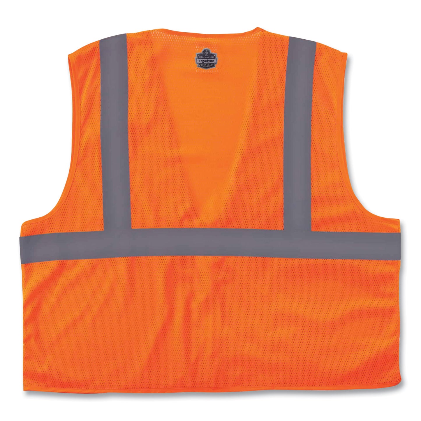 GloWear 8210Z Class 2 Economy Mesh Vest, Polyester, Orange, X-Small