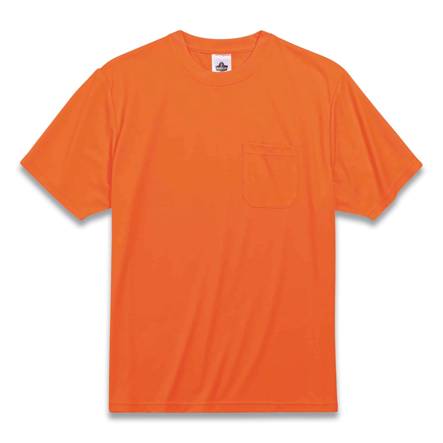 GloWear 8089 Non-Certified Hi-Vis T-Shirt, X-Large, Orange
