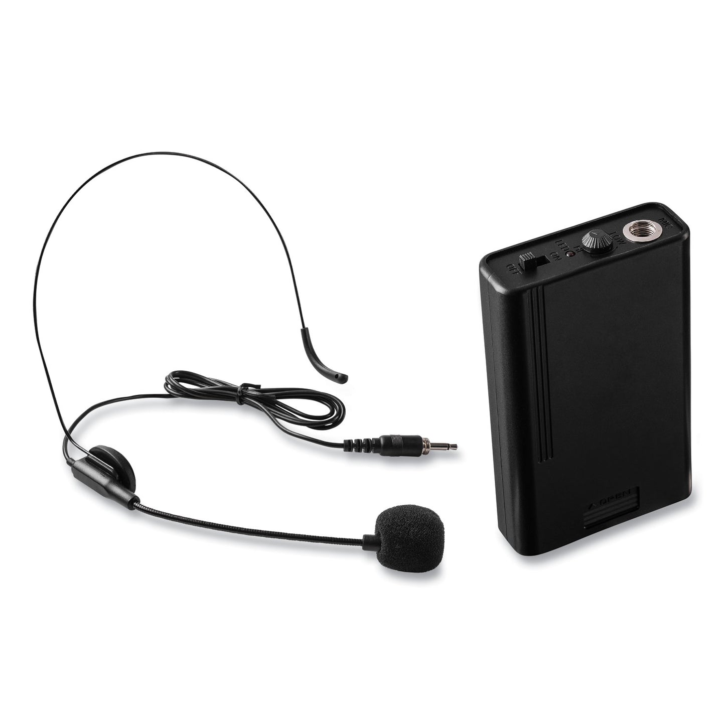 Wireless Headset Microphone, 200 ft Range