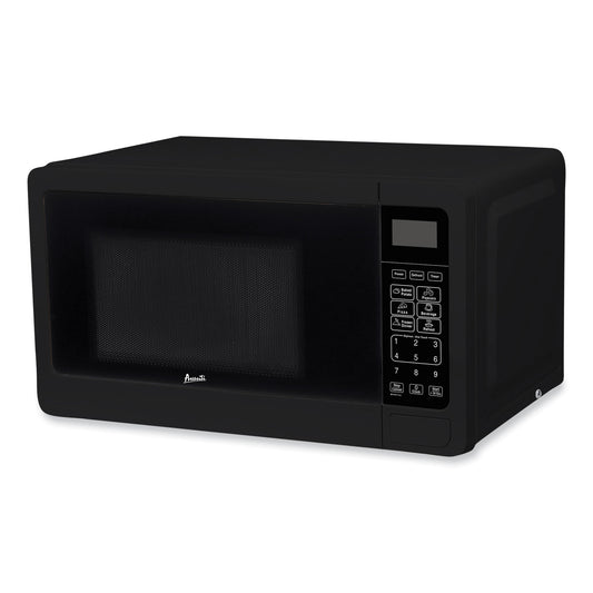 0.7 cu ft Microwave Oven, 700 W, Black