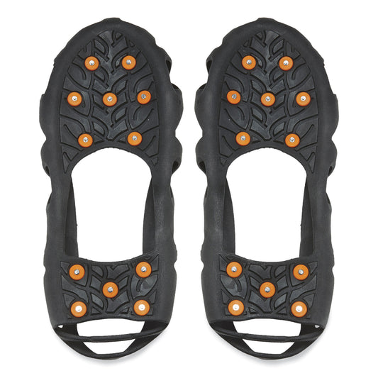 Trex 6304 One-Piece Step-In Full Coverage Ice Cleats, Medium, Black, Pair
