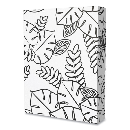 30% Recycled Colored Paper, 20 lb Bond Weight, 8.5 x 11, Green, 500/Ream