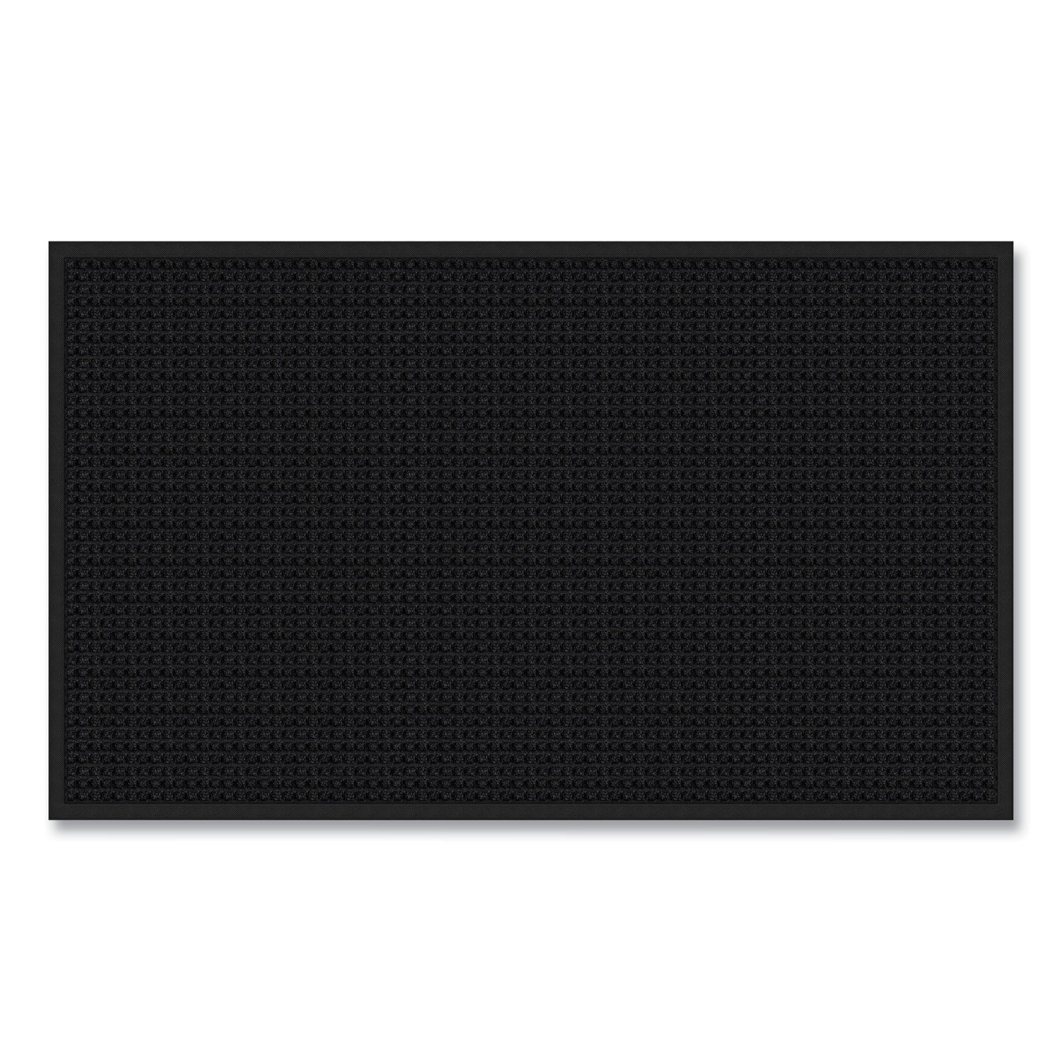 Absorba Select Entry Mat, Rectangular, Pepper/Black Crush-Resistant Needle-Punched Surface, 48" x 72"