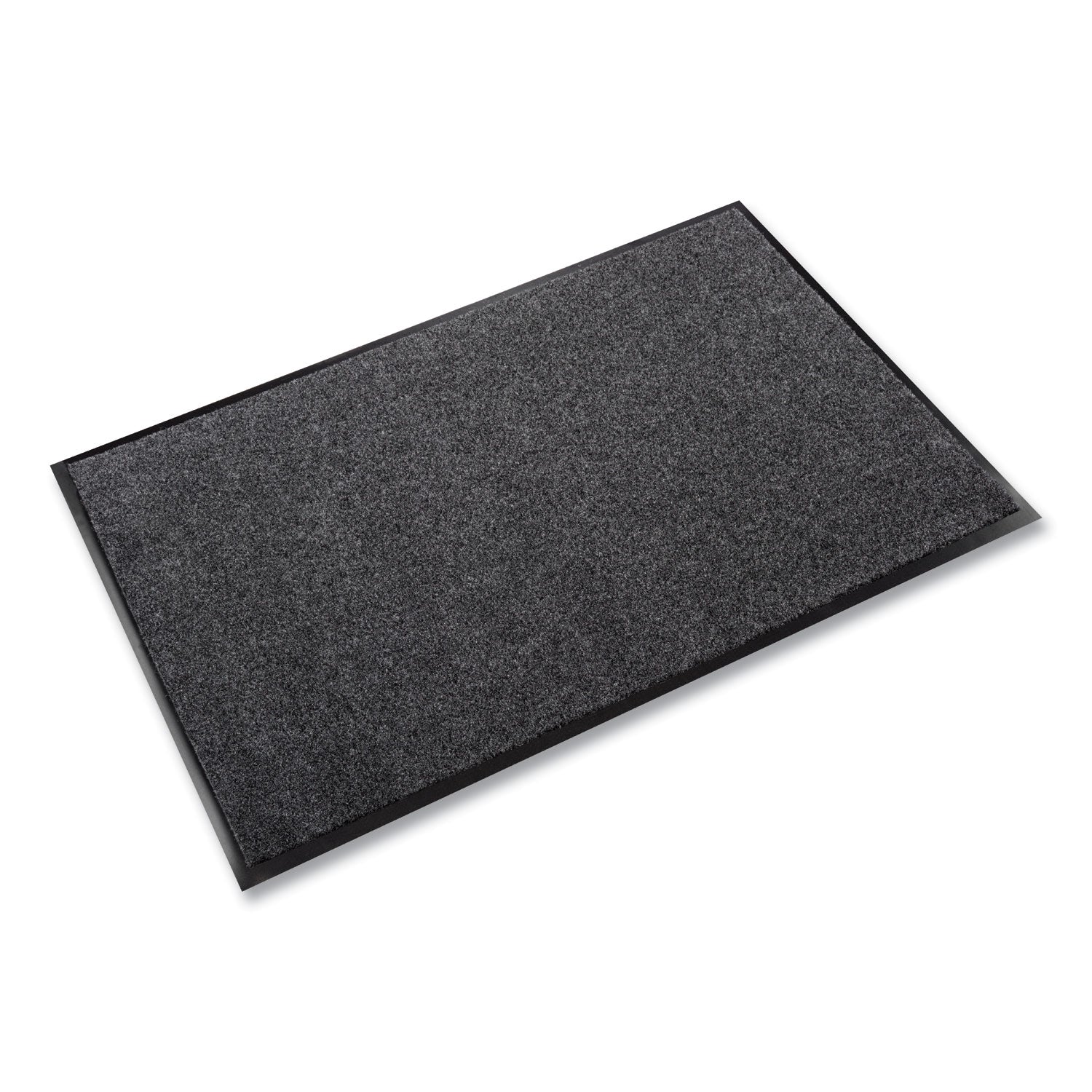EcoStep Wiper Mat, Rectangular, Charcoal Gray Cut Pile Surface, 36" x 48"