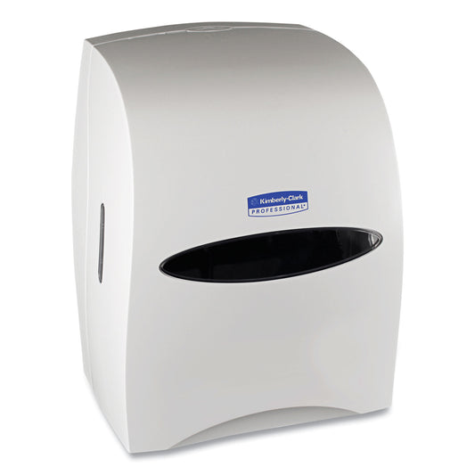 Sanitouch Hard Roll Towel Dispenser, For 1.5" Core, 12.63 x 10.2 x 16.13, White