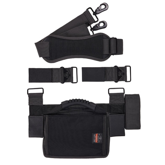 Arsenal 5300 Ladder Shoulder Lifting Strap/Carrying Handle, Supports Up to 100 lb, 2 x 9 x 11, Black/Silver